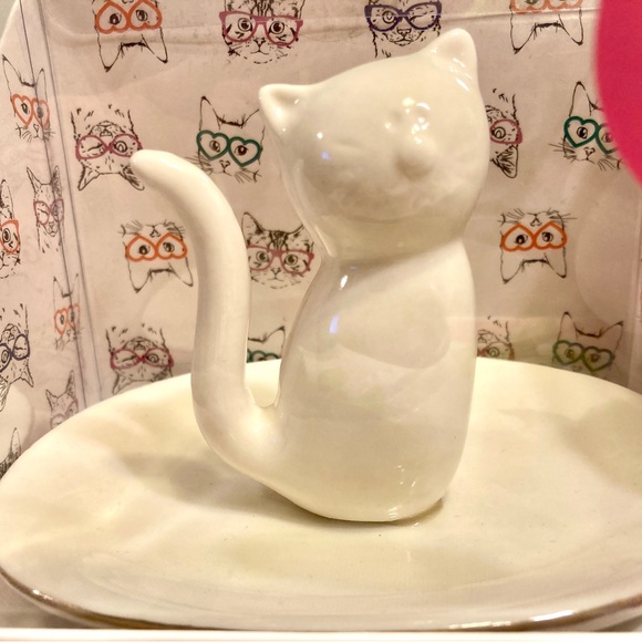 Large Kitty cat ring holder - Picture 2 of 7